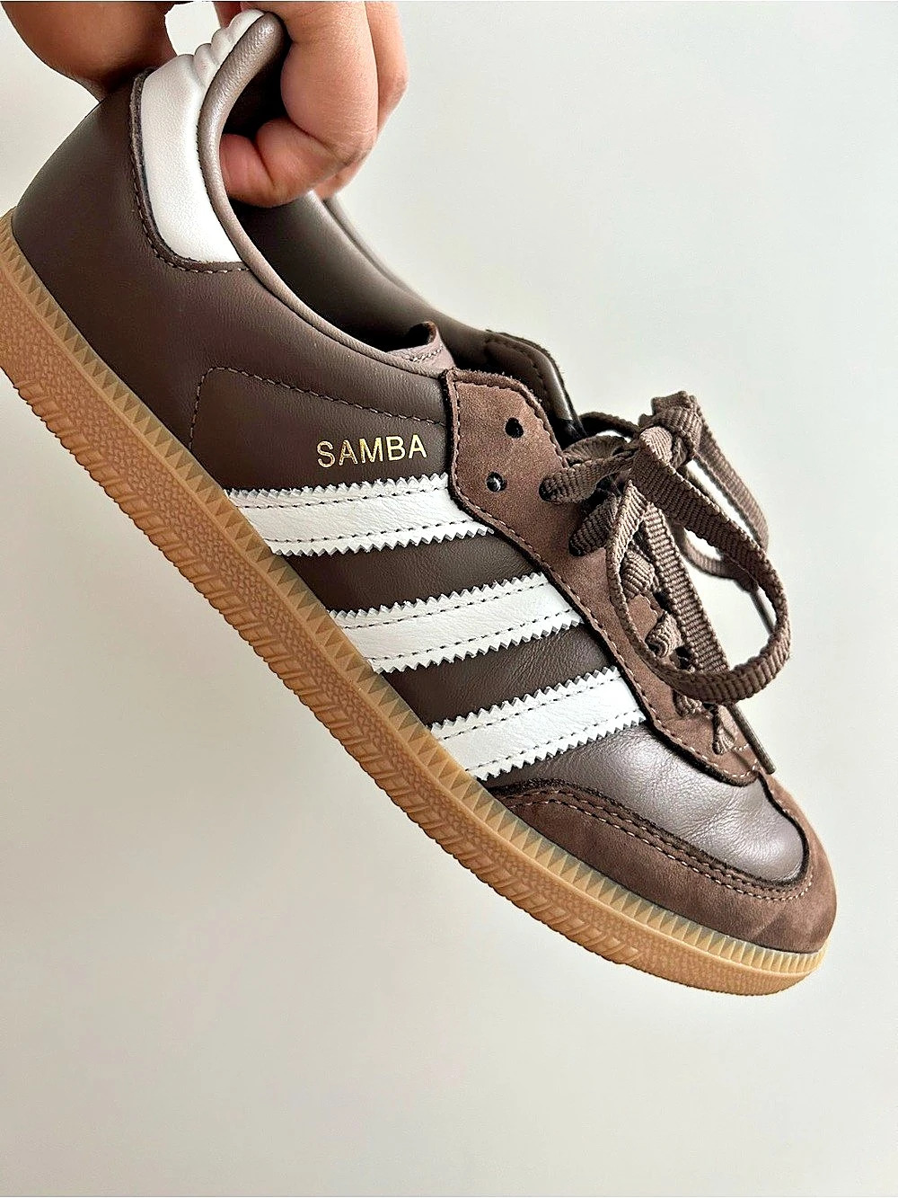 ADIDAS Samba OG W Brown & White US 8 - Picture 2 of 7